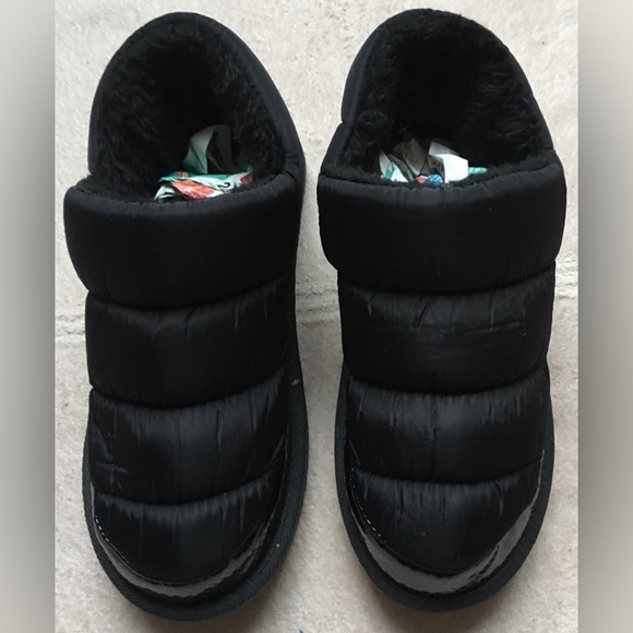 LLS Women’s Ankle Snow Booties, Size 5, Black, Boots, Fuzzy Inside, Warm - NEW - Picture 4 of 9